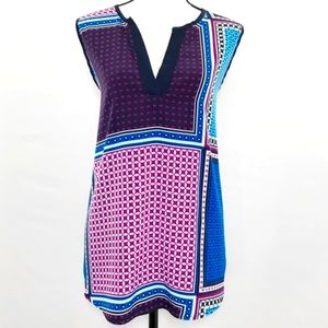 41 Hawthorn Sleeveless Geometric Top